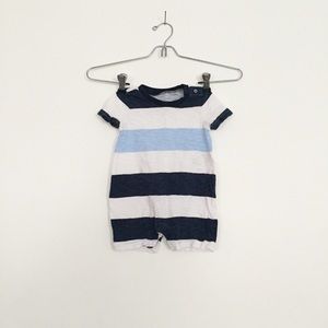 SOLD Baby gap big striped romper SOLD